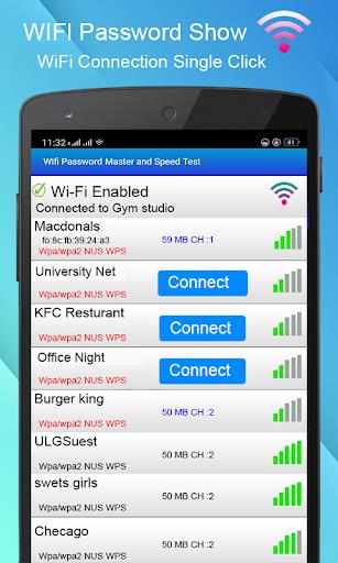 Schermata WiFi Password Show Analyzer 1