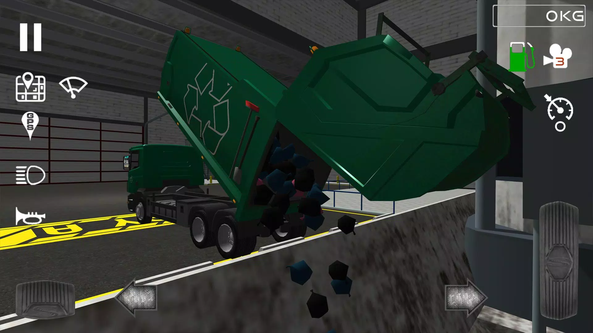 Trash Truck Simulator Скриншот 3