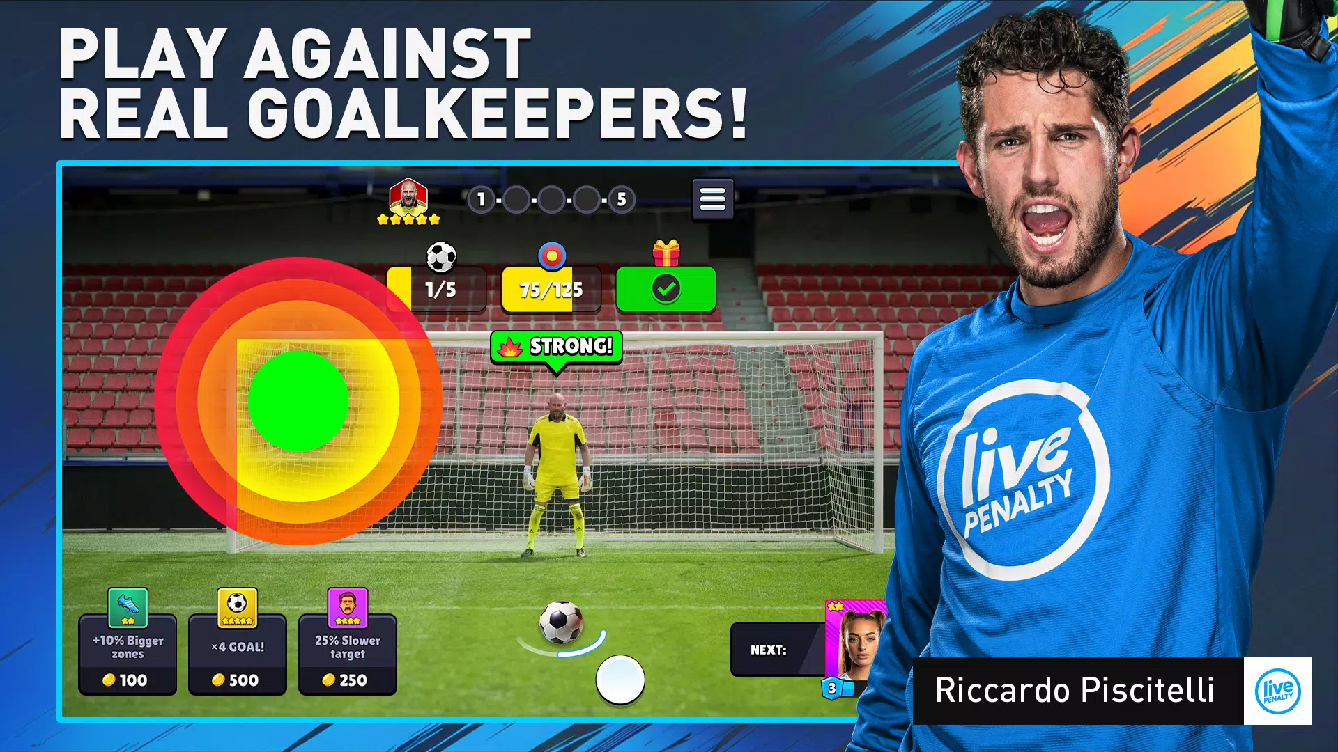 Football Penalty: Soccer Kick Captura de pantalla 1