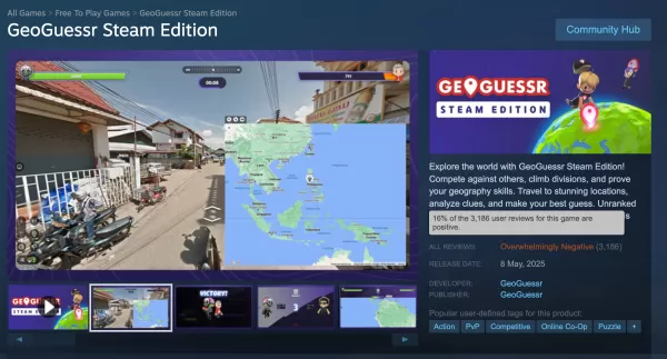 Geoguessr ตอบข้อเสนอแนะท่ามกลางการลงคะแนน