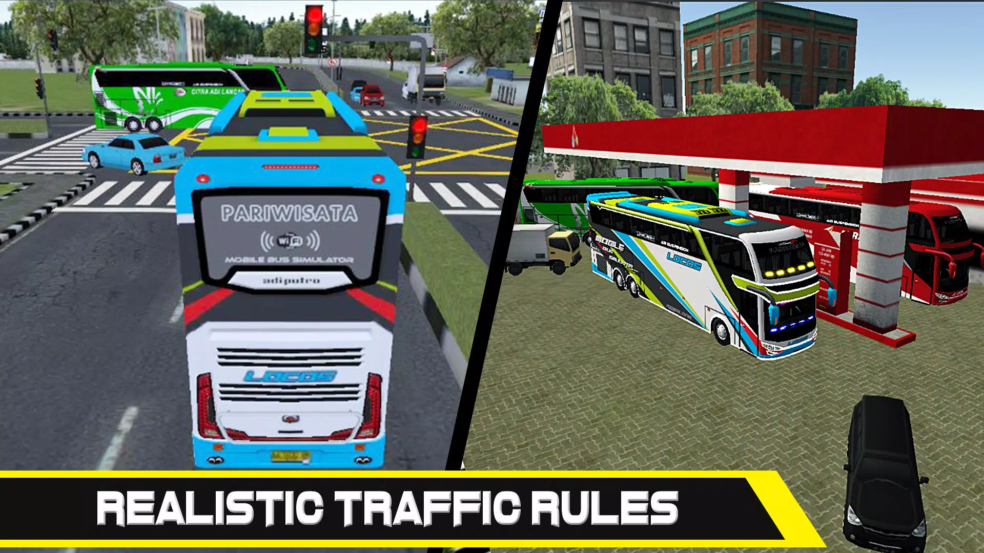Mobile Bus Simulator スクリーンショット 3