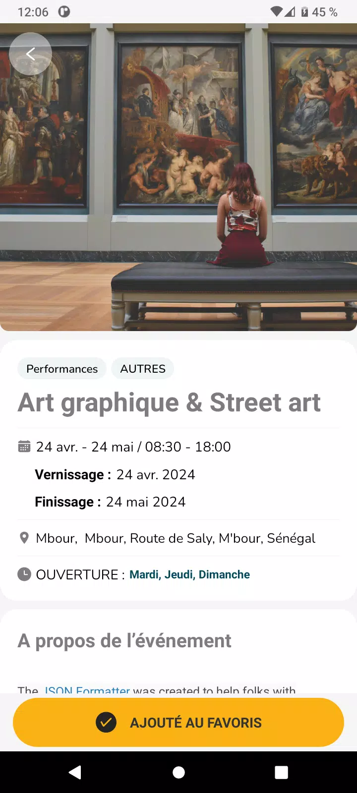 Biennale Скриншот 2