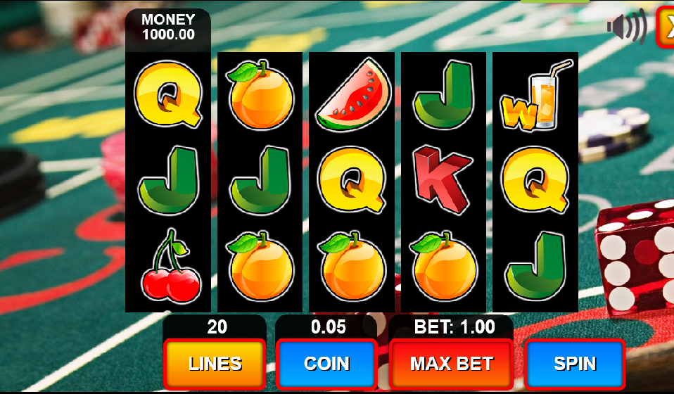 Fruit Summer Slots Machine 스크린샷 1