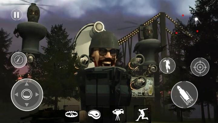 Skibydy war : Cameraman War スクリーンショット 2