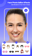 Face Photo Editor Effects ဖန်သားပြင်ဓာတ်ပုံ 1