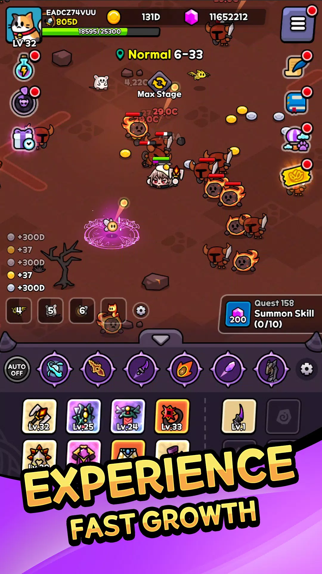 Grow Demon Slimes : Idle RPG 스크린샷 1