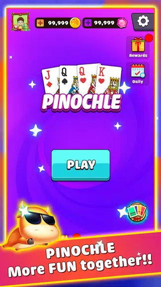 Pinochle - Trickster Cards スクリーンショット 2