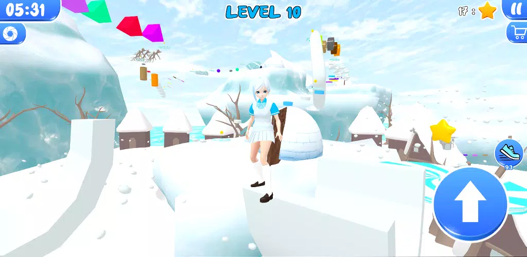 Props Winter Ice Snow Obby ဖန်သားပြင်ဓာတ်ပုံ 4