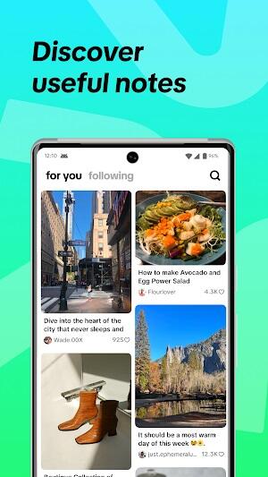 TikTok Notes ภาพหน้าจอ 1