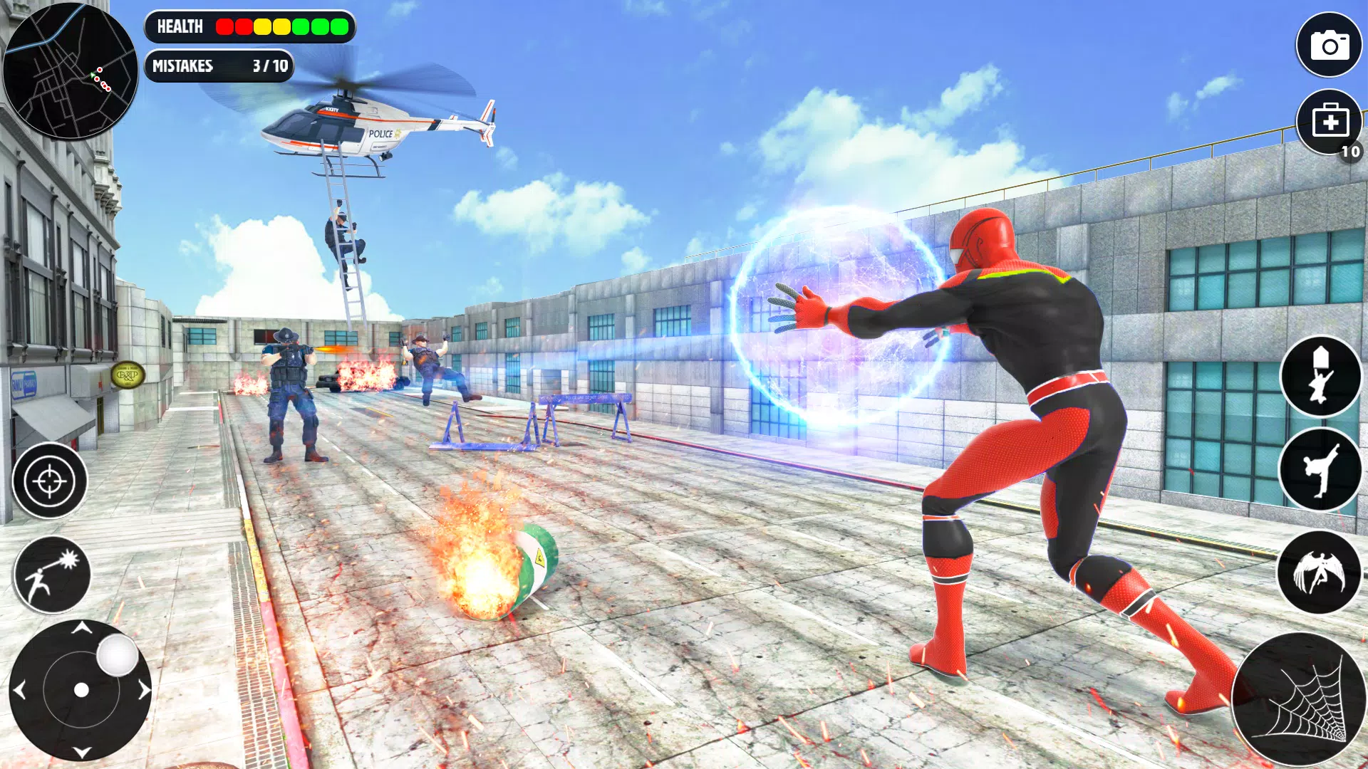 Spider Fighting Man Hero Games應用截圖第2張