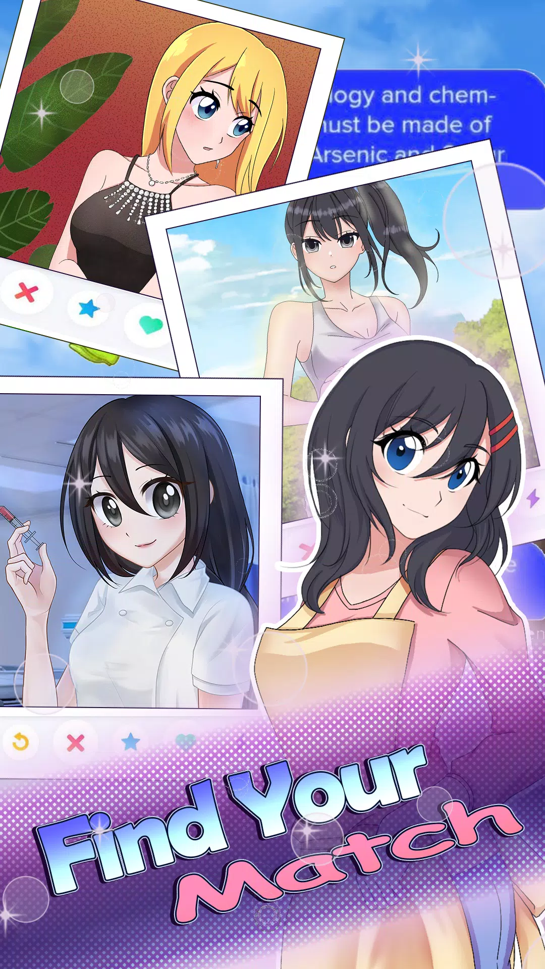 HaremKing - Waifu Dating Sim應用截圖第4張