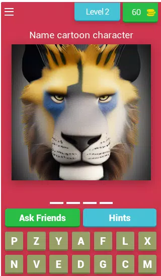 Cartoons Quiz Captura de pantalla 2