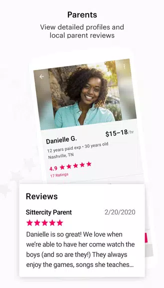 Sittercity: Find Child Care 스크린샷 4