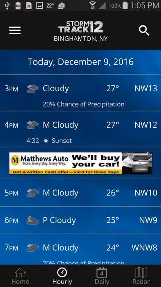 WBNG Storm Track 12 Captura de pantalla 3