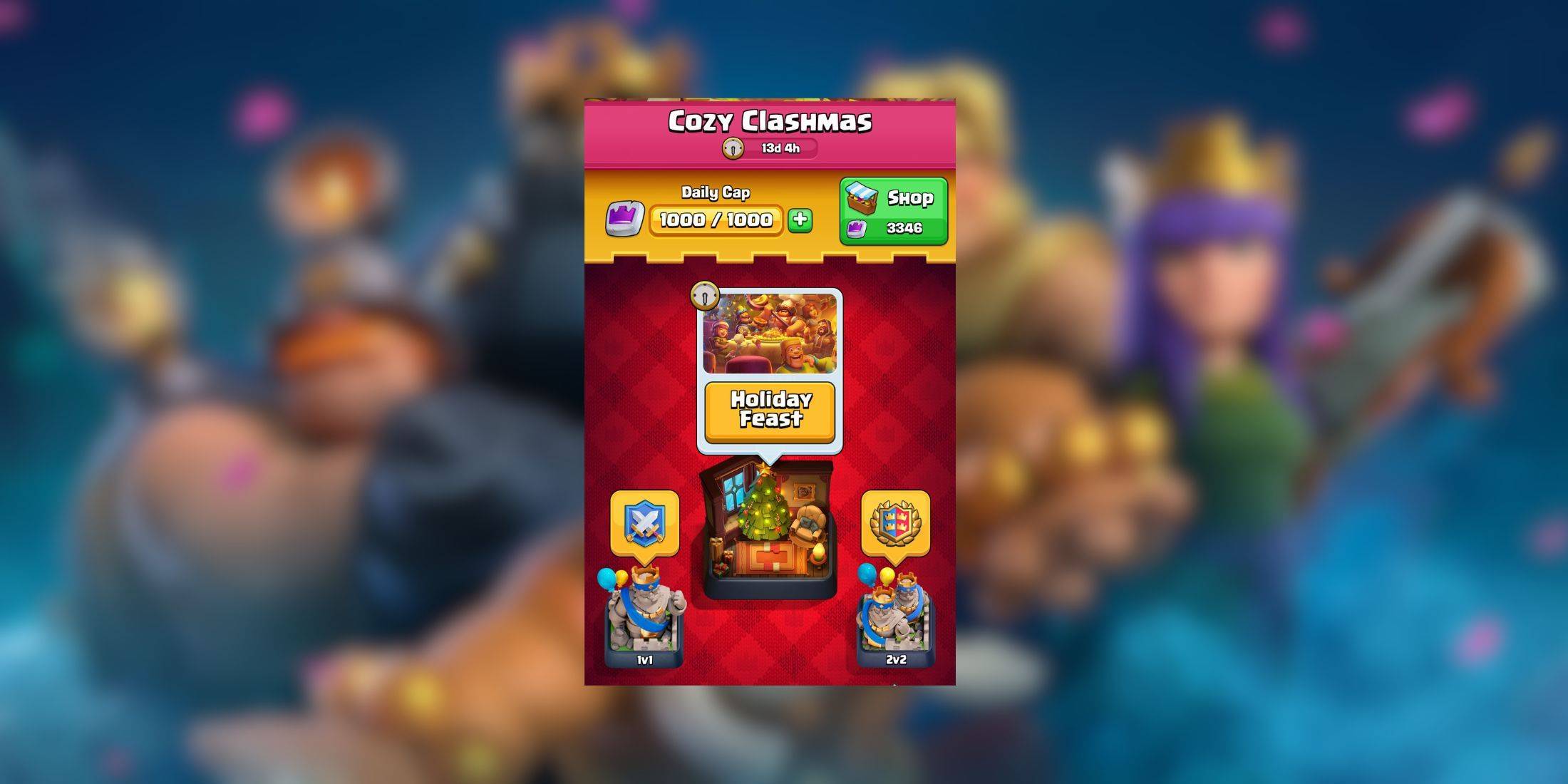 Clash Royale：节日胜利的节日甲板