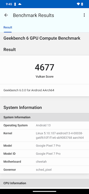 Geekbench 6 Screenshot 4