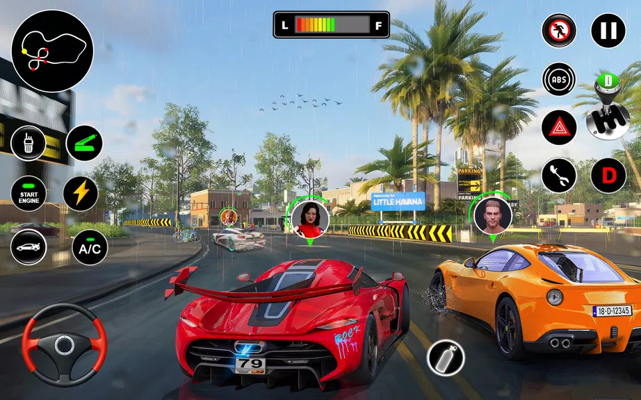 Racing in Highway Car 3D Games 스크린샷 3