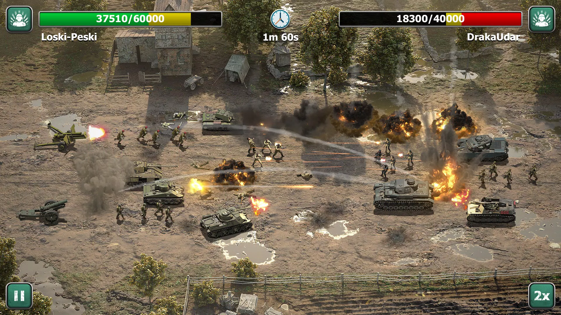 Heroes of War Скриншот 4