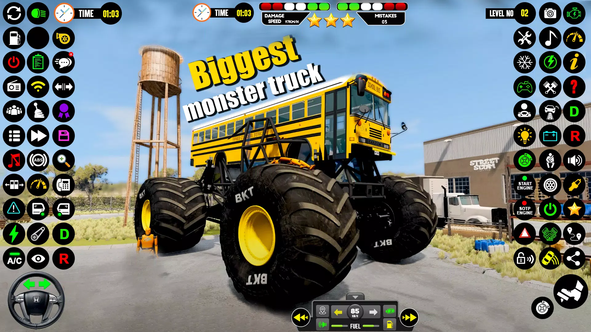 4x4 Monster Truck Game - Derby Screenshot 3