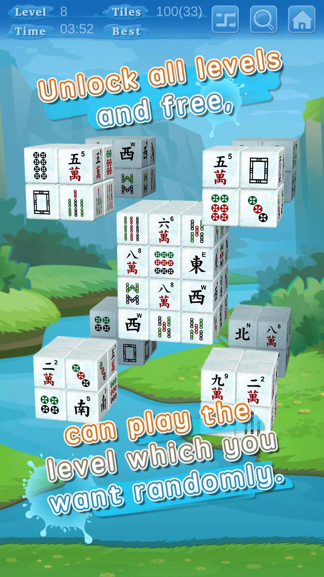 Stacker Mahjong 3D 스크린샷 3