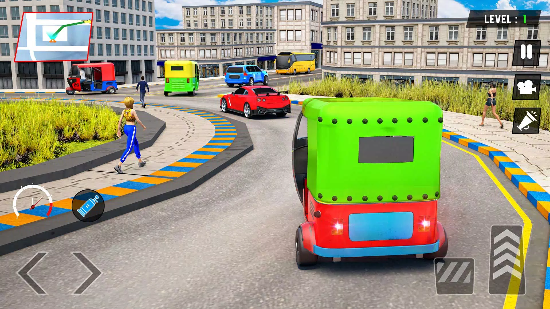 Tuk Tuk Rickshaw - Auto Game Capture d'écran 2
