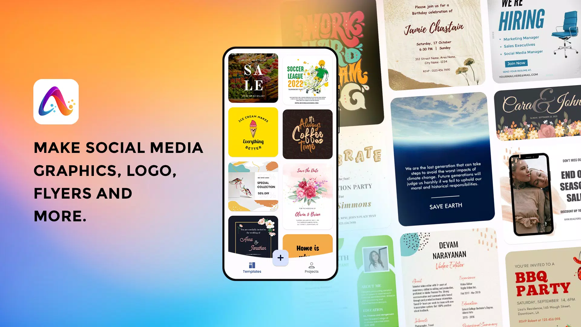 Poster Maker - Flyers Design 스크린샷 1