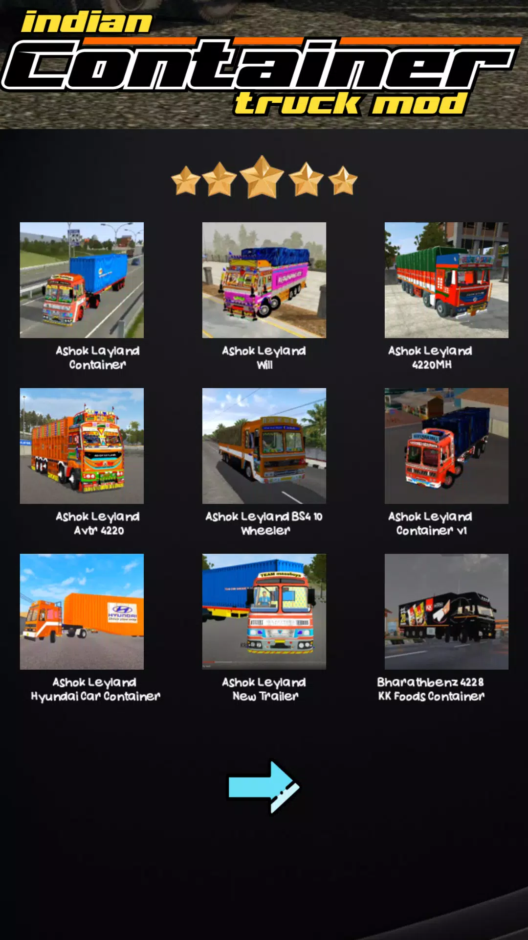 Indian Container Truck Mod应用截图第2张