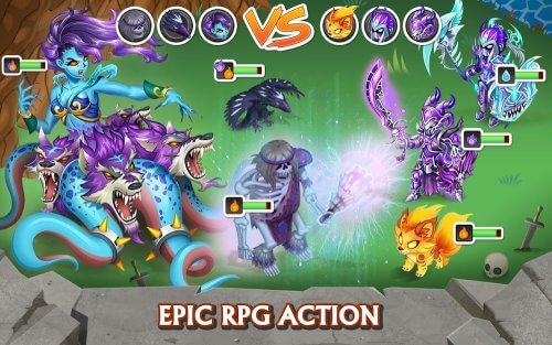 Knights & Dragons Mod ဖန်သားပြင်ဓာတ်ပုံ 1