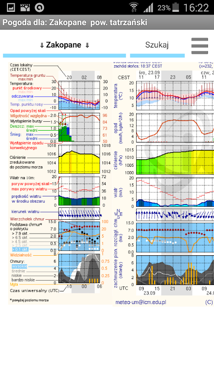 Meteo ICM (nieoficjalna) ဖန်သားပြင်ဓာတ်ပုံ 3