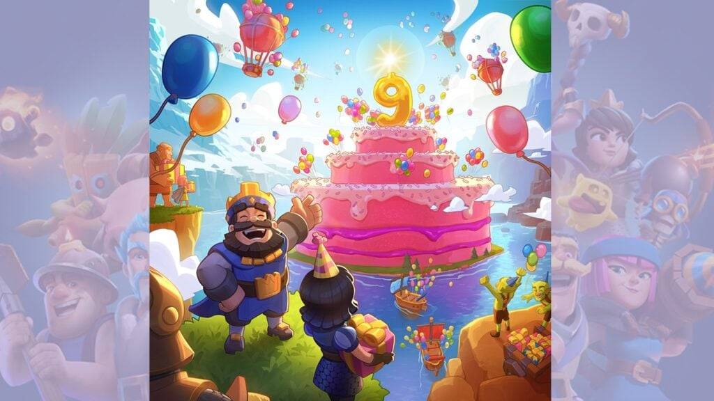 Clash Royale标记了9周年纪念日，并带来了新的进化和令人兴奋的挑战