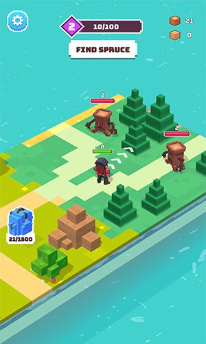 Craft Valley - Building Game Schermafbeelding 2