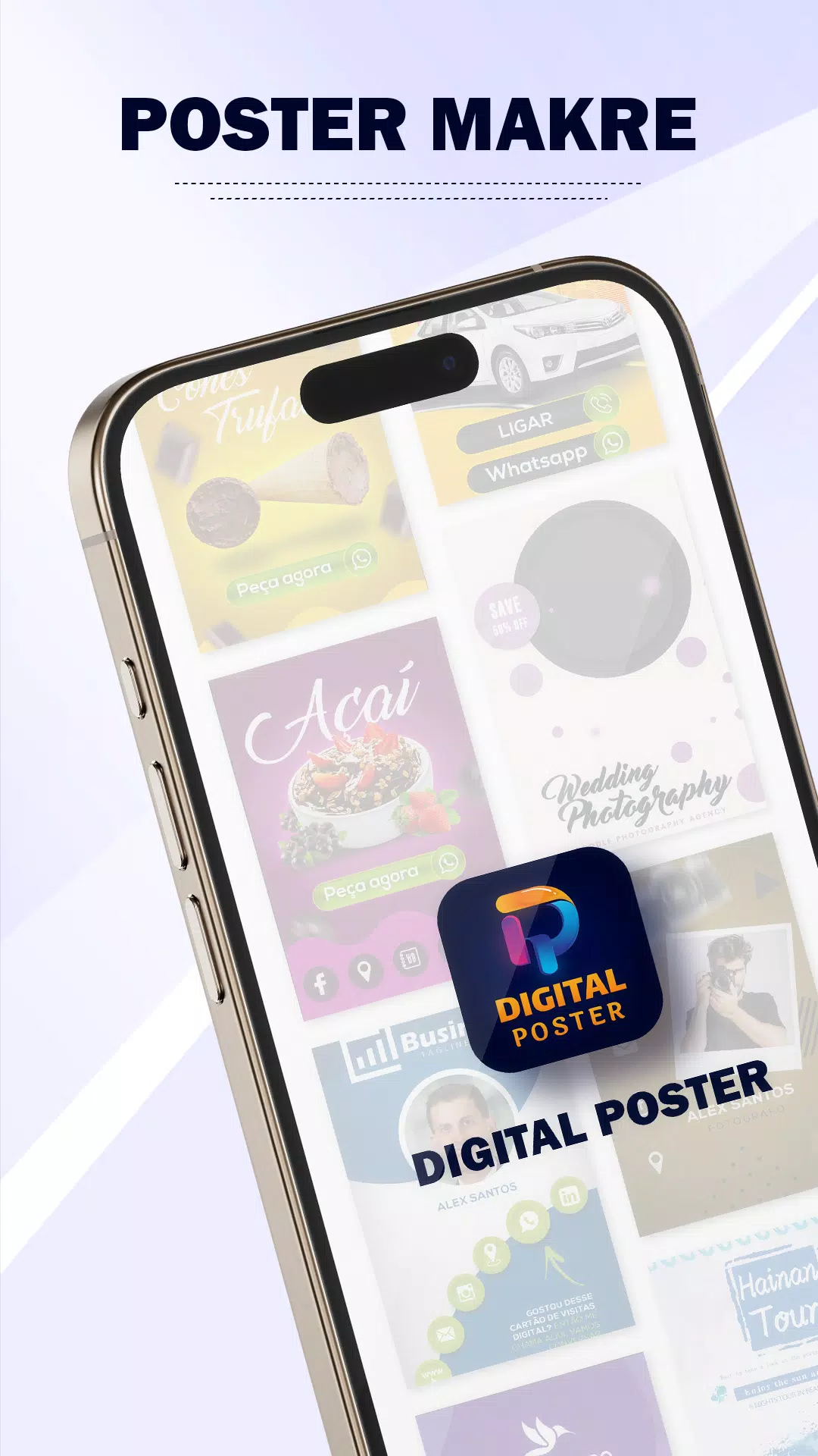 Digital Poster Maker Captura de tela 2