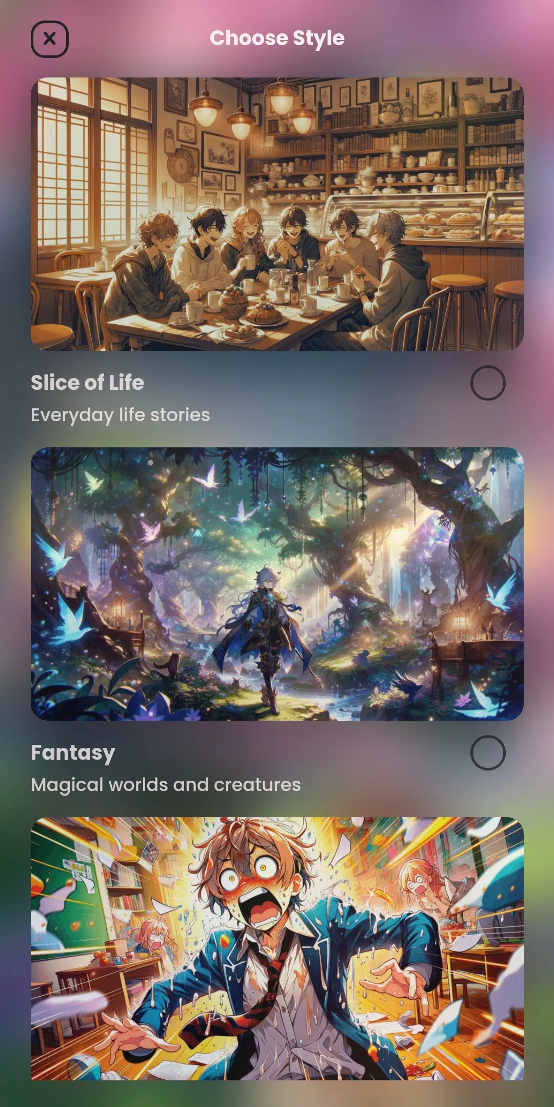 Anime Art Generator - AI Anime应用截图第3张