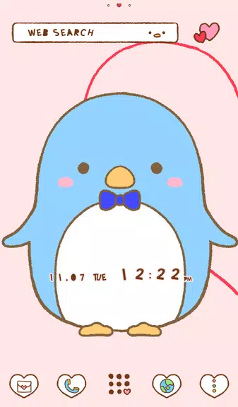 Couple Wallpaper: Penguins Captura de pantalla 2
