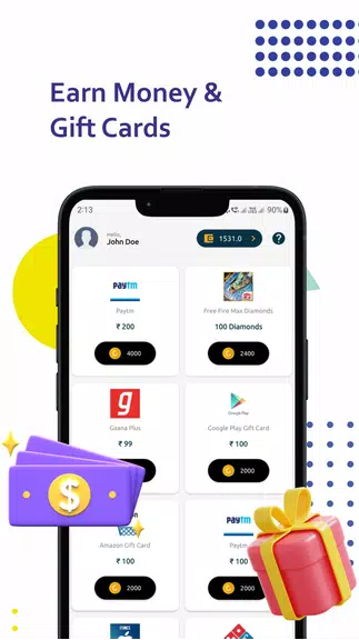 Earn Rewards & Cashback Ekran Görüntüsü 1