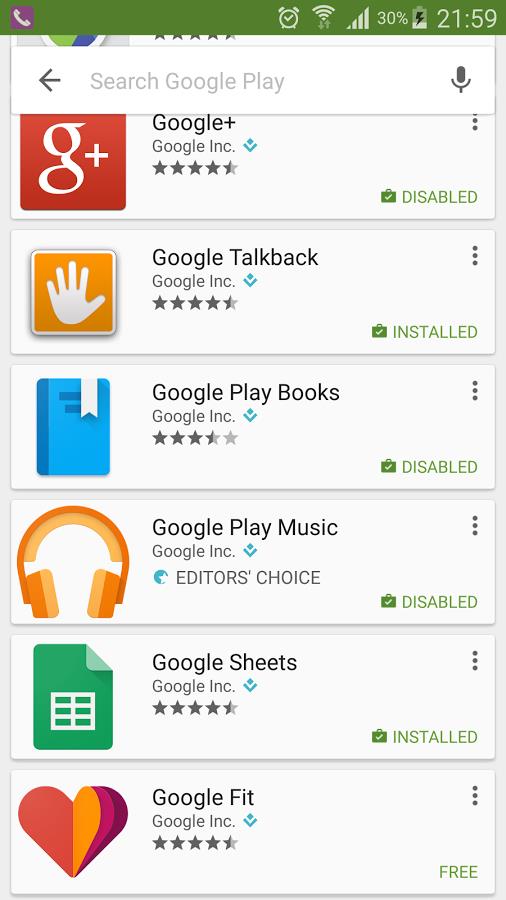 Package Disabler Pro (Samsung) Screenshot 2