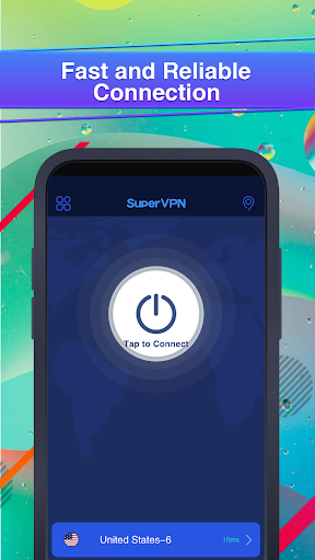 Super VPN - Stable & Fast VPN スクリーンショット 1