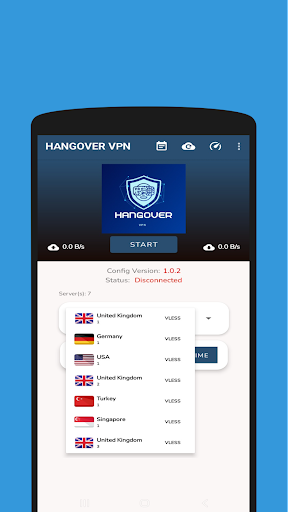 Schermata HANGOVER VPN 1