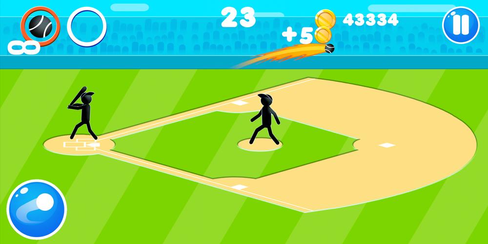 Stickman Baseball Screenshot 2
