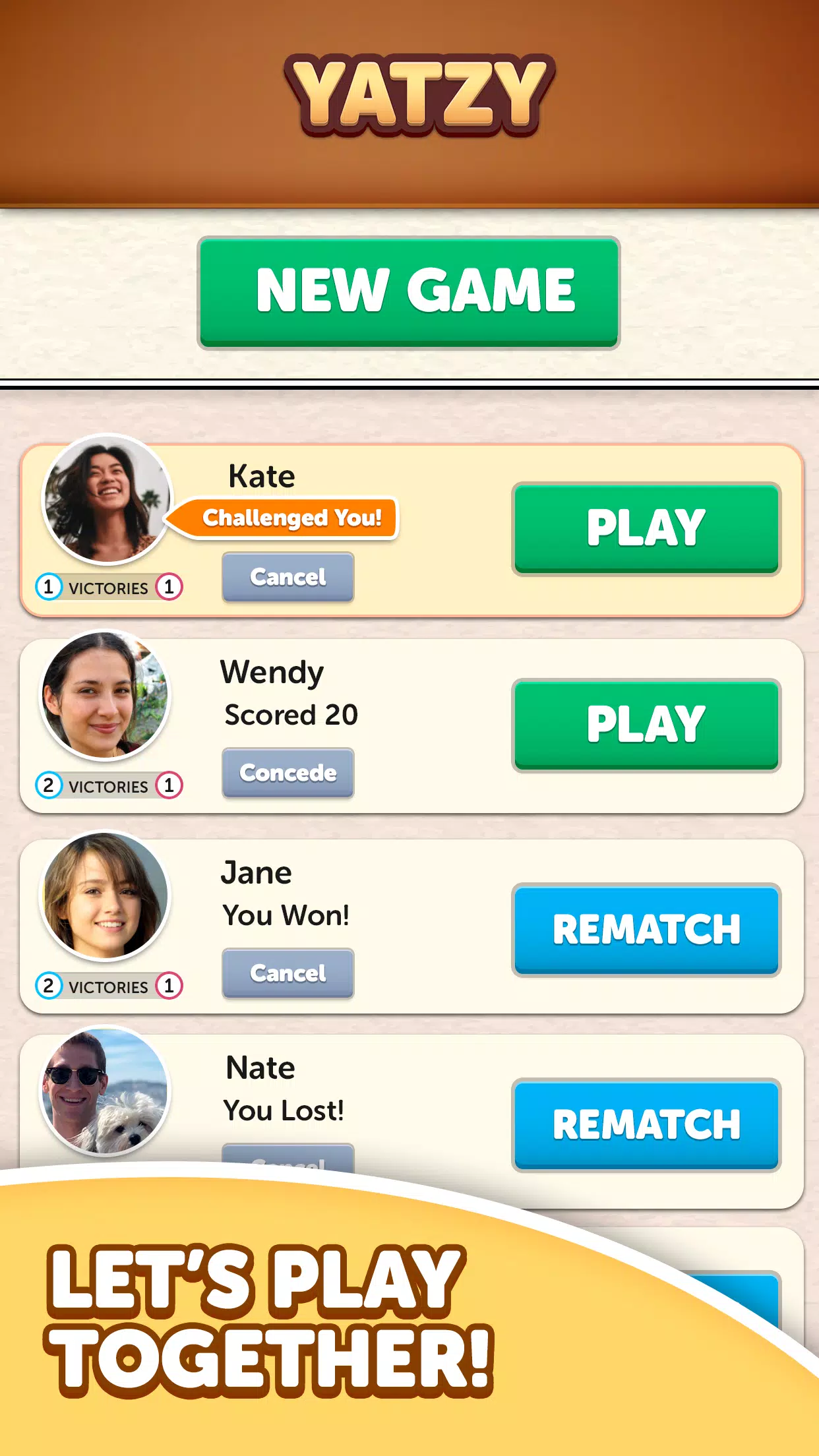 Word Yatzy - Fun Word Puzzler Captura de pantalla 4