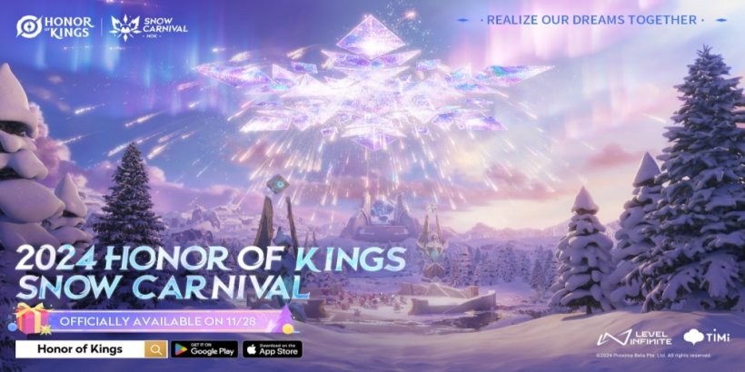 Honneur de Kings Frosty Fest démarre avec Snow Carnival