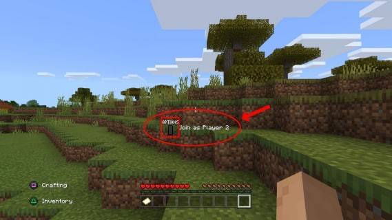 Splitscreen auf Minecraft