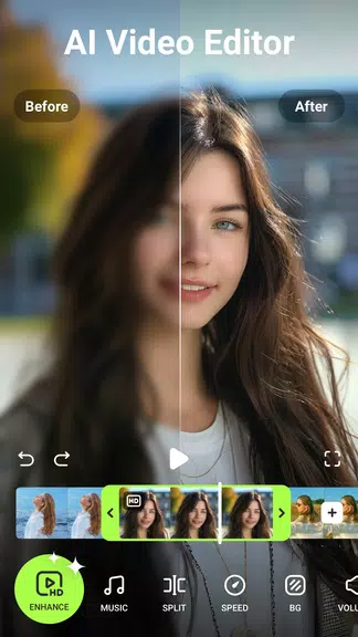 AI Video Enhancer - Utool स्क्रीनशॉट 4