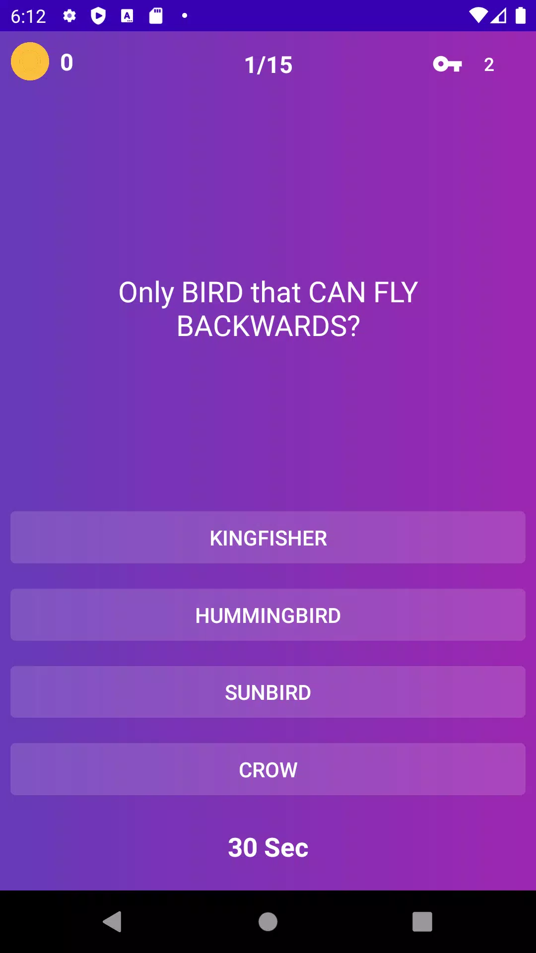 33 Seconds Quiz Captura de tela 4