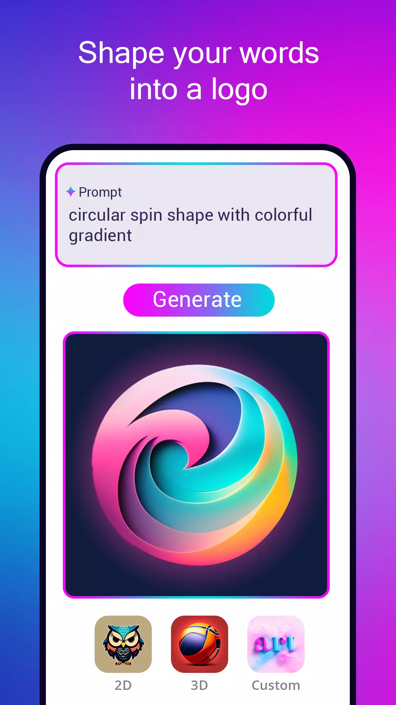 Logo maker AI Logo generator应用截图第2张