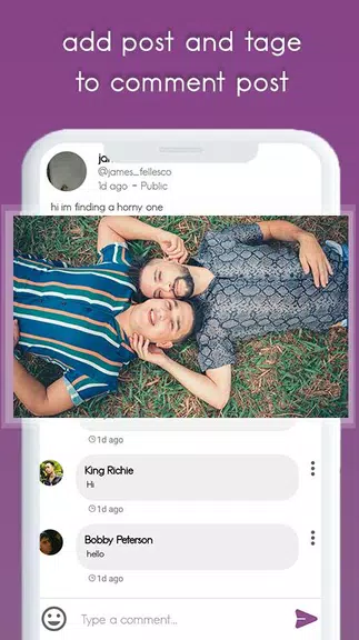 Gay Dating, Chat and Meet Скриншот 3