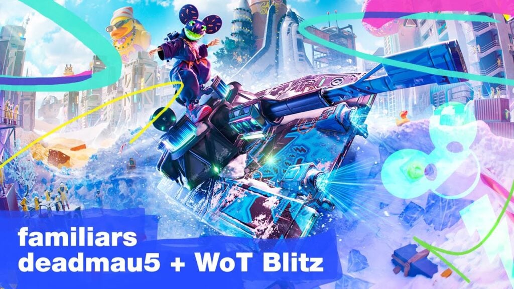 EDM製作人Deadmau5正在與Tanks Blitz World of Tanks blitz合作，發行了獨家歌曲！