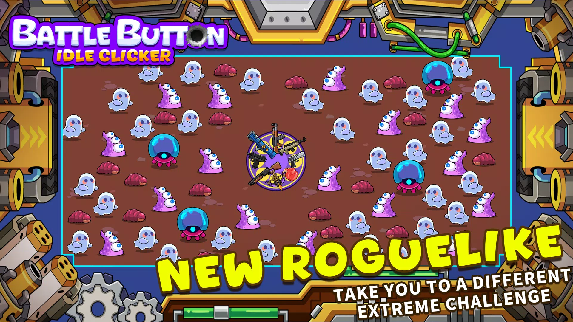 Battle Button - idle clicker Ekran Görüntüsü 1