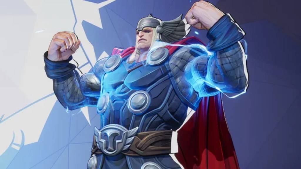 Thor flexes dalam dilahirkan semula dari kulit Ragnarok