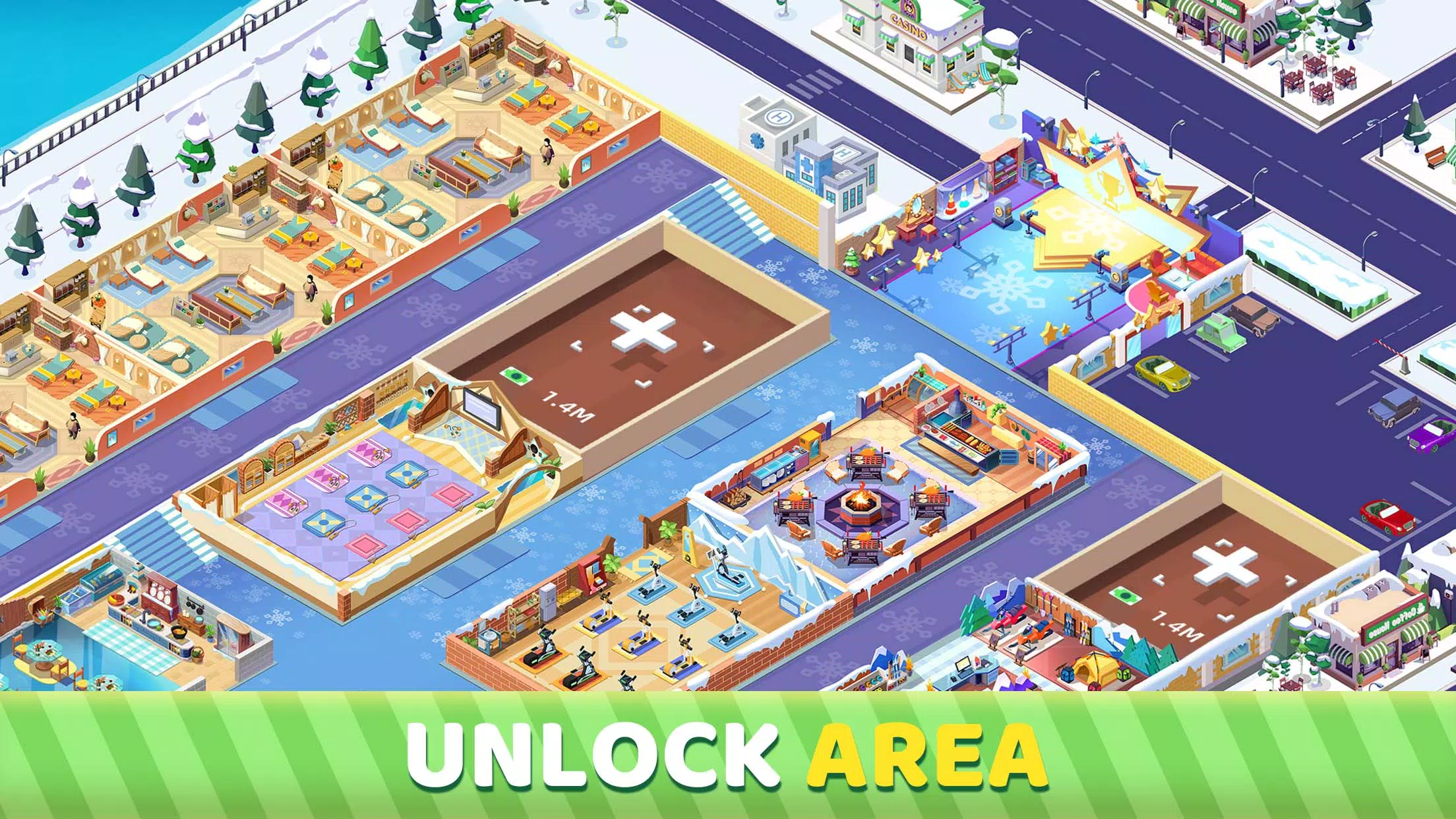 Fitness Club Tycoon应用截图第4张